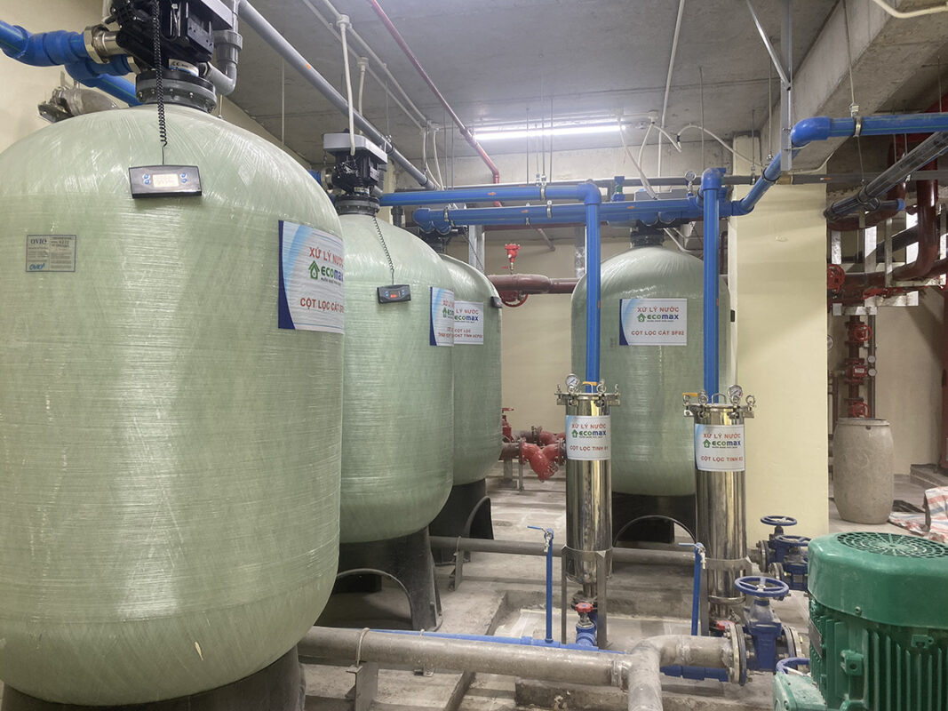 Hoạt động hệ thống lọc nước tổng tòa nhà như thế nào, quy trình ra sao