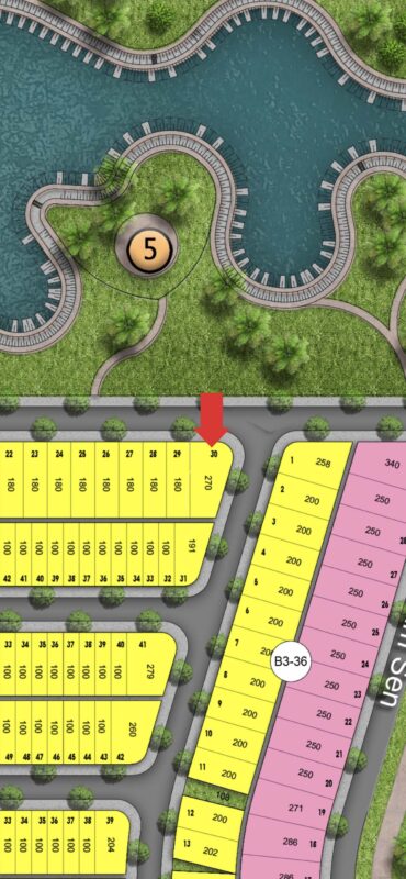 Lô đất khu đầm sen B2 – 132 – 30